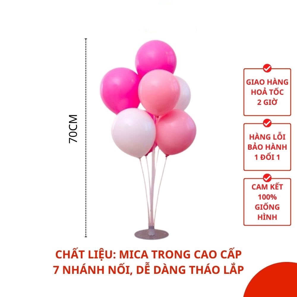 Cây cắm bóng bay chùm que cắm bong bóng