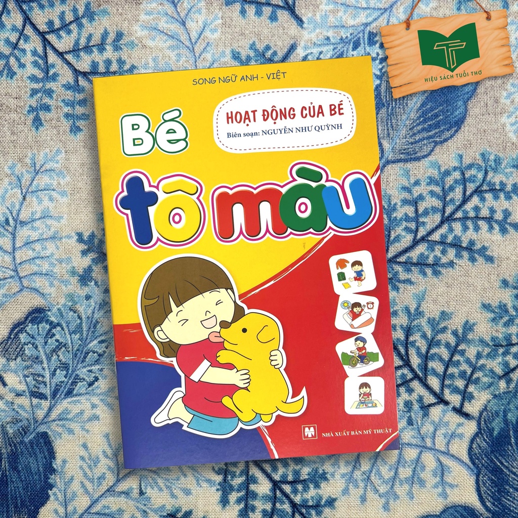 Sách Tô Màu, Tô Chữ (Bộ 10 Cuốn Dành Cho Bé Chuẩn Bị Vào Lớp 1)