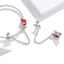Bamoer Hạt Charm Bạc 925 Hình Bông Tuyết