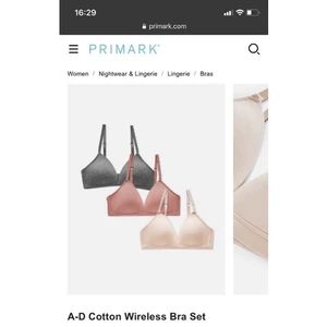 Áo Ngực Cotton Không Gọng [Primark-Anko xịn]