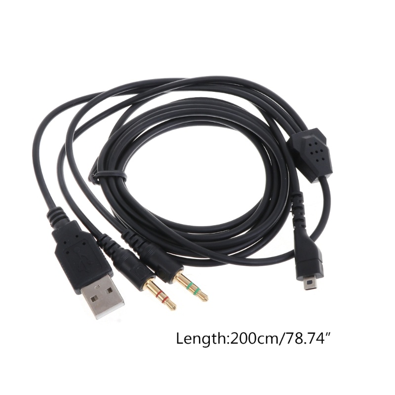 [3C] Dây thay thế dây cáp USB 2m cho tai nghe Arctis 3 5 7 Pro
