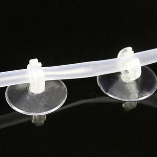5 / 10 Chiếc Bể Cá Hút Ống Khí Giá Đỡ Hút Cho Bể Cá Bơm Oxy Ống Khí Cố Định Kẹp 4 / 6 Mm Phụ Kiện