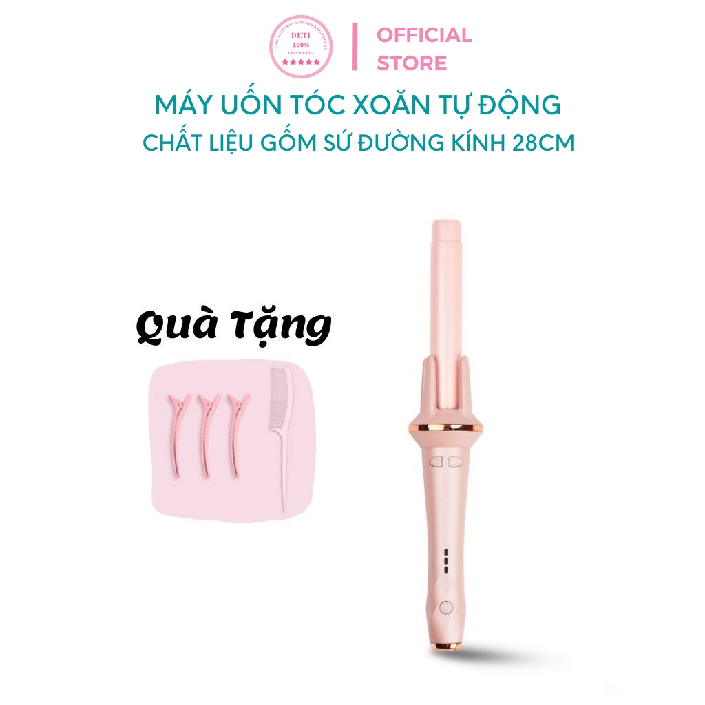 Tự tin khoe sức sống với mái tóc xoăn tự nhiên. Với máy uốn tóc tự động, chúng tôi sẽ giúp bạn tạo ra những nhánh tóc xoăn mềm mại và duyên dáng. Hãy để chúng tôi giúp bạn thực hiện ước mơ của mình nhé.