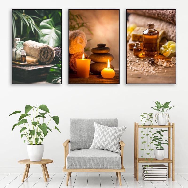 BỘ TRANH TRÁNG GƯƠNG TREO TƯỜNG SPA
