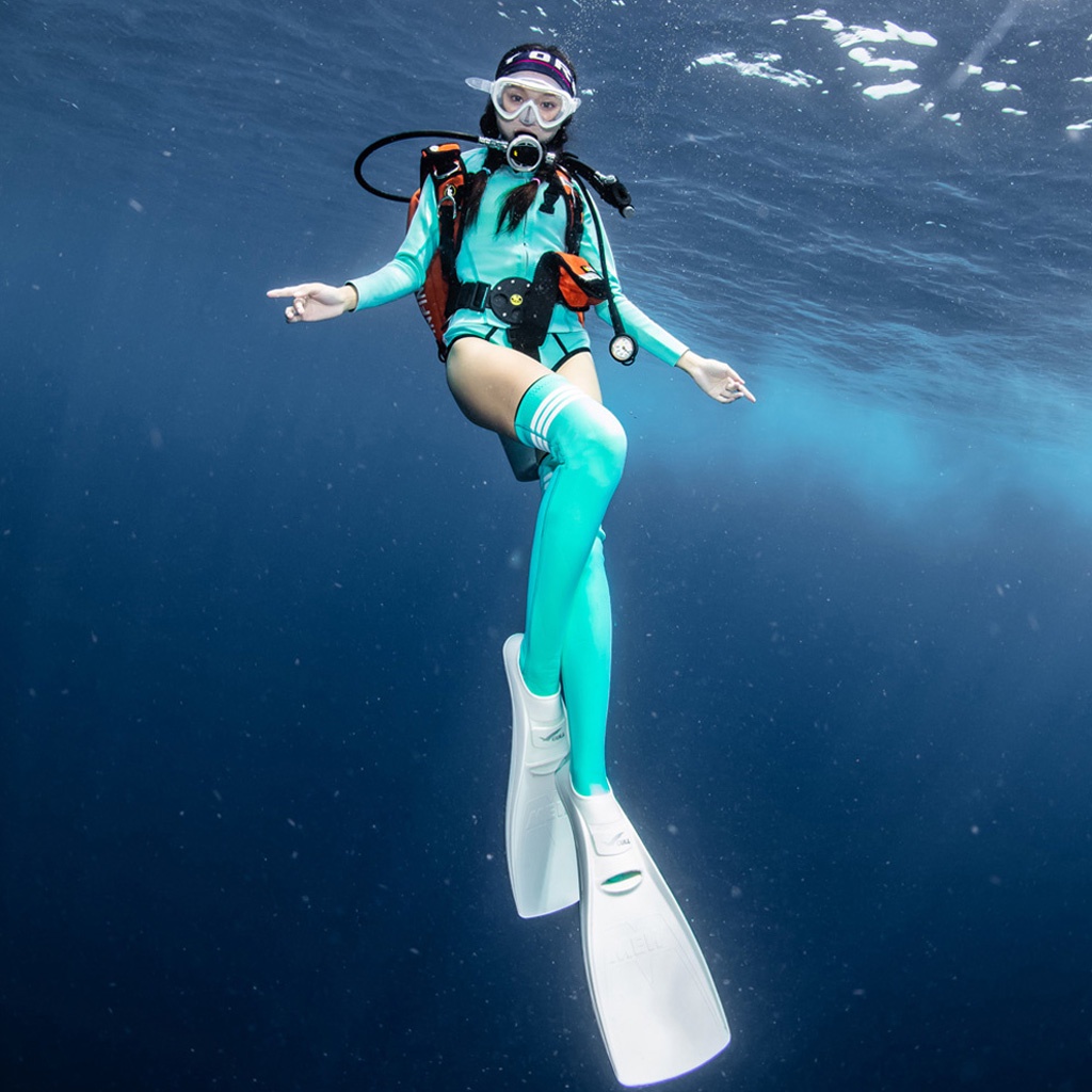 Lặn Nhiệt Vây Tất Nữ Cô Gái Thời Trang 2 Mm Lặn Vớ Wetsuit Cho Thuyền Kayak Thuyền