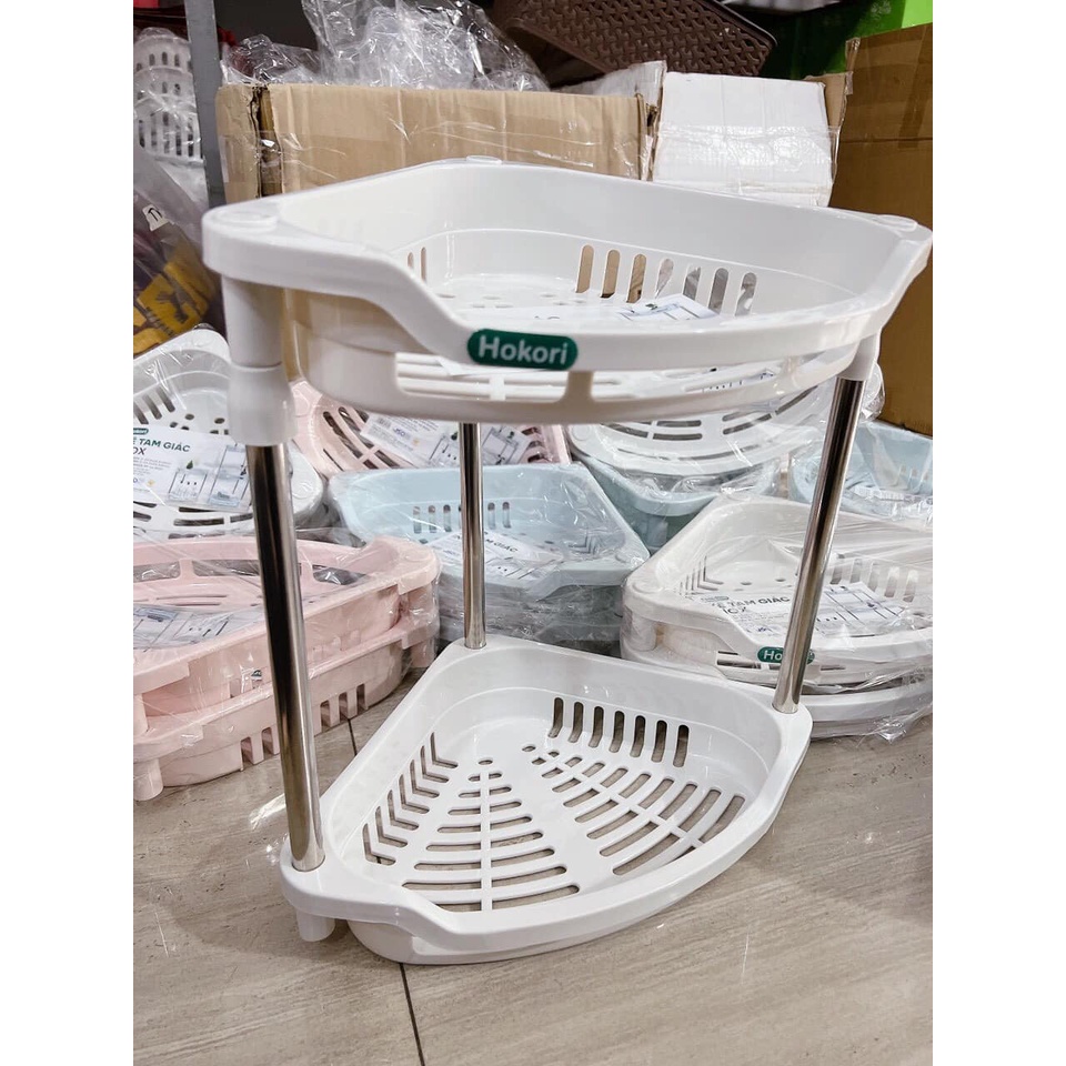 Kệ Tam Giác Để Đồ Phòng Tắm Hokori, Kệ Bếp Hokori Việt Nhật Cao Cấp 5585