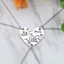 Set 3 Vòng cổ Tình Bạn Mặt Trái Tim Khắc Chữ Best Friend Sister Thời Trang Best Friend Heart Pendant Necklace Adjustable Choker Jewelry Sets Geometry Couple Gift Party Jewelry Accessories Gift