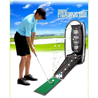 Full Combo 02 sản phẩm tập chuyên dụng Chiping Pitching Running Lob & thảm tập cho người tập GOLF-Hàng loại 1 tuyển chọn