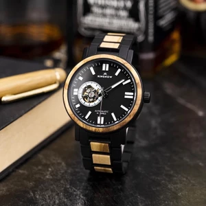 Đồng hồ đeo tay nam vỏ gỗ WoodWatch GT45