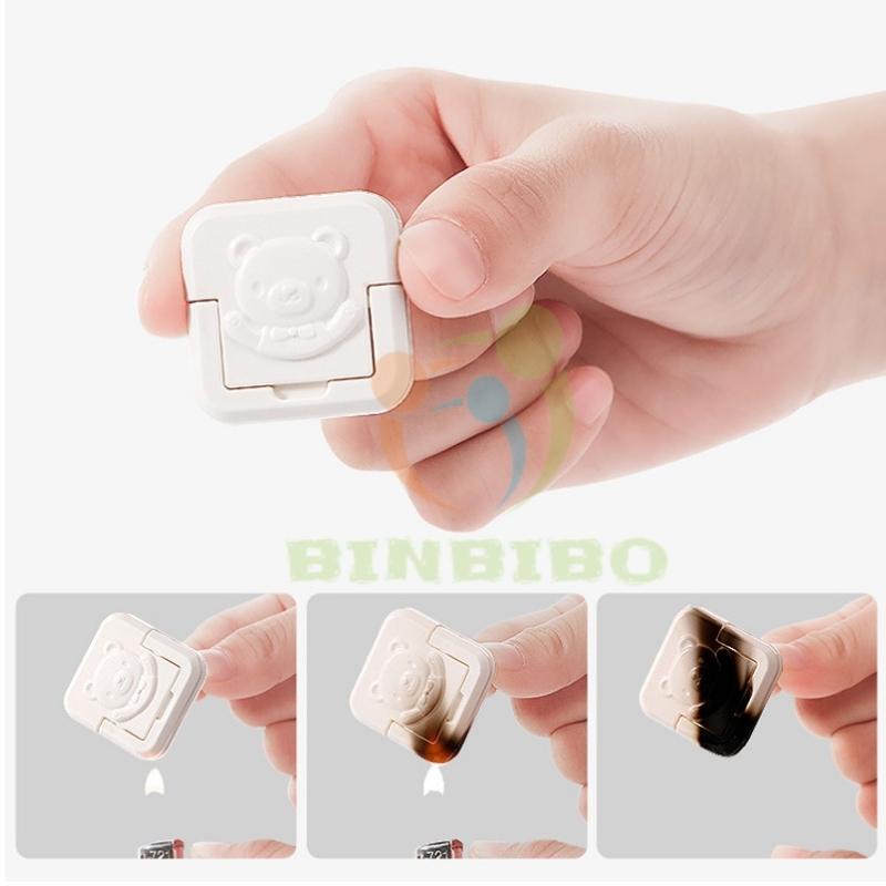 (10 cái) Nút bịt ổ điện an toàn chống giật chống cháy cho bé - Binbibo