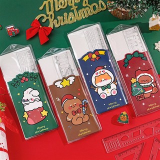 Bộ 4 Thước Noel Giáng Sinh - Thỏ Hồng VPP