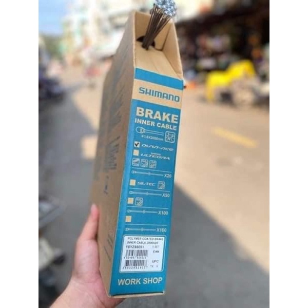 Ruột Thắng SHIMANO DURA-ACE Có Phủ Sẵn Mỡ Bò Dài 170cm