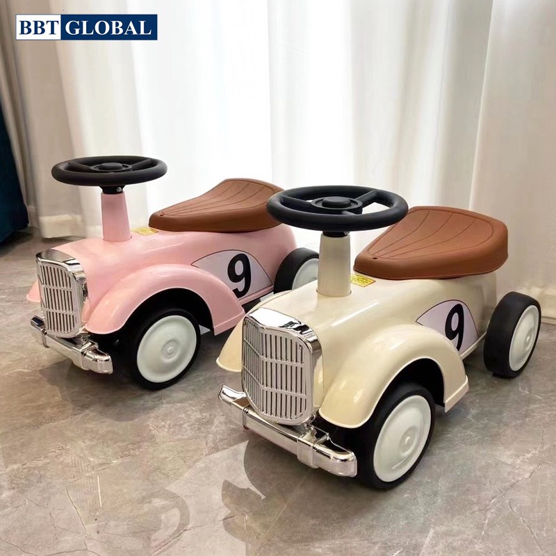 Ảnh Xe chòi chân cho bé 1 tuổi BBT Global SW001, ô tô có nhạc, giữ thăng bằng an toàn, tải trọng 30kg 3