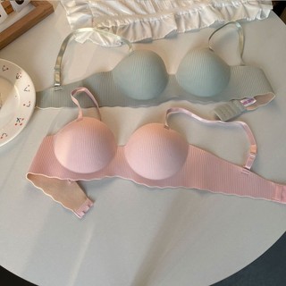 Áo ngực nữ không gọng đúc su đệm mút bàn tay nâng ngực tạo khe sexy và gợi cảm DEVARI A5277