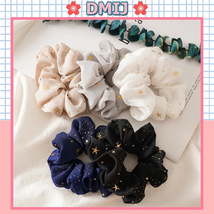 Fabric Multi-color Hair Tie Scrunchies