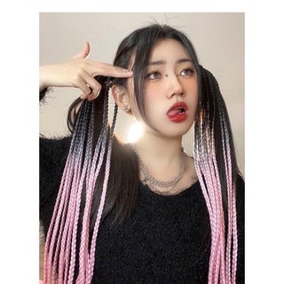 Tóc Giả Tết Thời trang Phong Cách Hip Hop Cho Nữ (Giá 1 Bên) HaminStore
