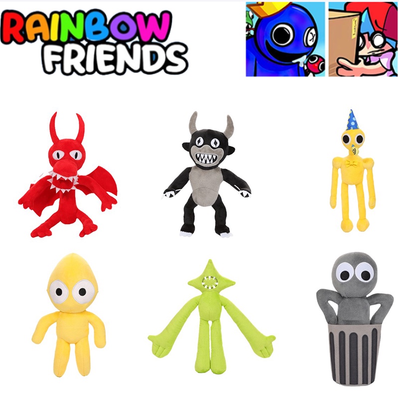 30cm Trò Chơi Roblox Cầu Vồng Những Người Bạn Phản Diện Sang Trọng Đồ Chơi Dài Tay Quái Vật Búp Bê Mềm Trẻ Em Bé Trai Bé Gái Bé Sinh Nhật Xmas