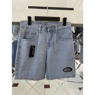 Quần Short Jeans Ống Rộng From Năng Động, Quần Bò Lửng Thời Trang Unisex, Đùi Ngắn Style Hàn Quốc