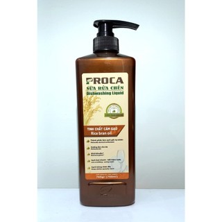Sữa rửa chén PROCA tinh chất cám gạo 765g