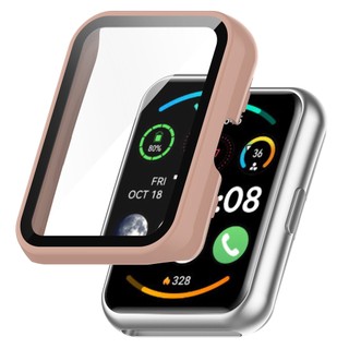 Vỏ PC cứng Kính cường lực bảo vệ màn hình Vỏ bảo vệ cho đồng hồ Huawei phù hợp 2 / 3 / new / Fit2 Fit3