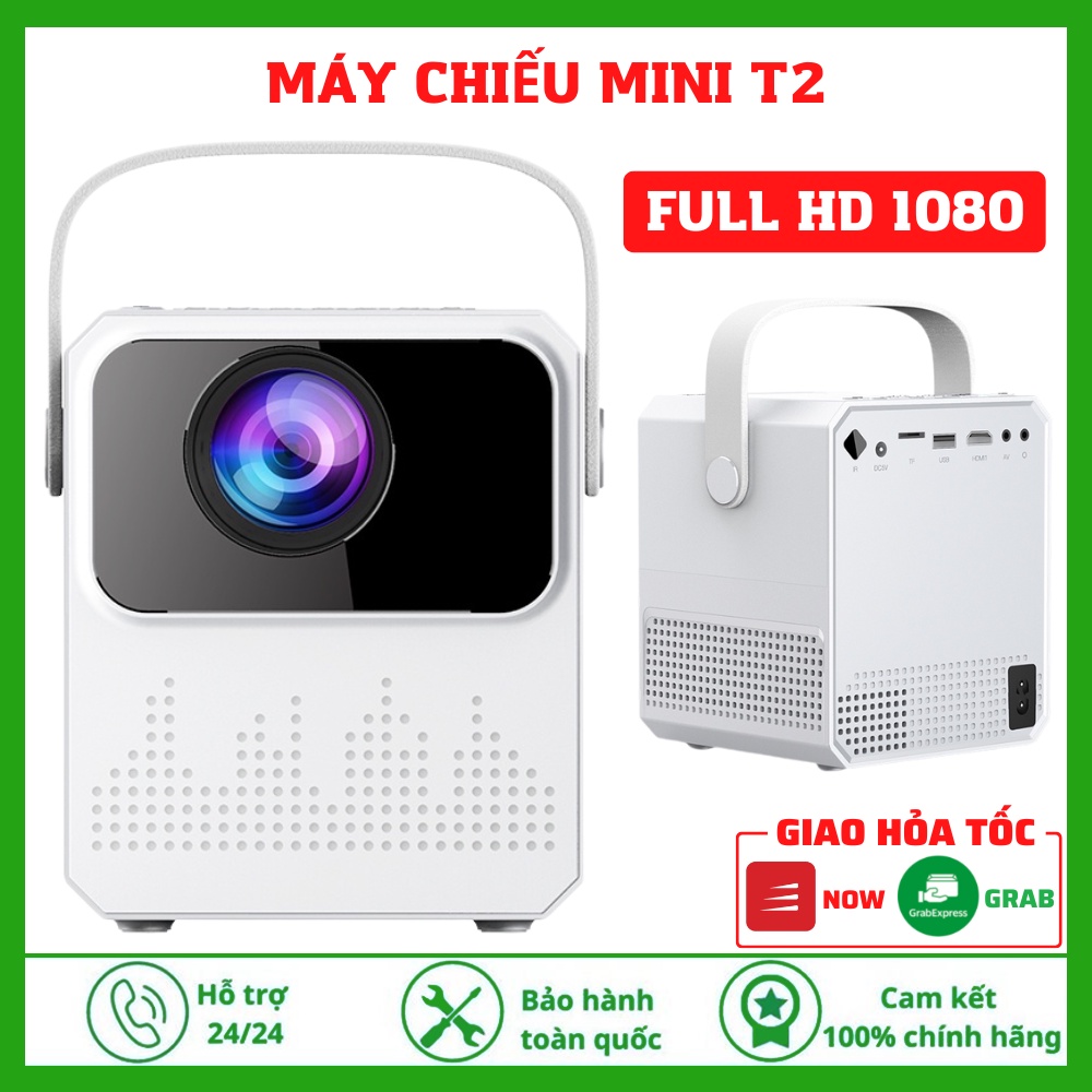 Máy Chiếu Thông Minh T2 Mini Full HD 1080 - Hệ Điều Hành Android TV ...
