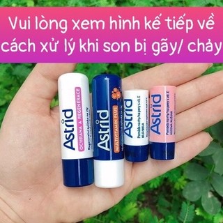 Son dưỡng tẩy da chết mỡ hươu Astrid các loại