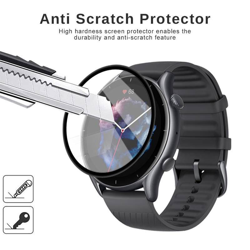 Oppowatchx OnePlusWatch2 1-3 Chiếc 9D HD Đen Edge Kính Cường Lực Cho OPPO Watch X OnePlus Watch 2 Chống Trầy Xước Đồng Hồ Thông Minh Ốp Lưng Bảo Vệ Màn Hình Chống Ánh Sáng Xanh Phim Kính