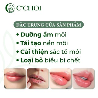Son Dưỡng Saffron Có Màu - Dưỡng Ẩm Môi - Cải Thiện Nứt Nẻ - Giảm Thâm Môi - 4g