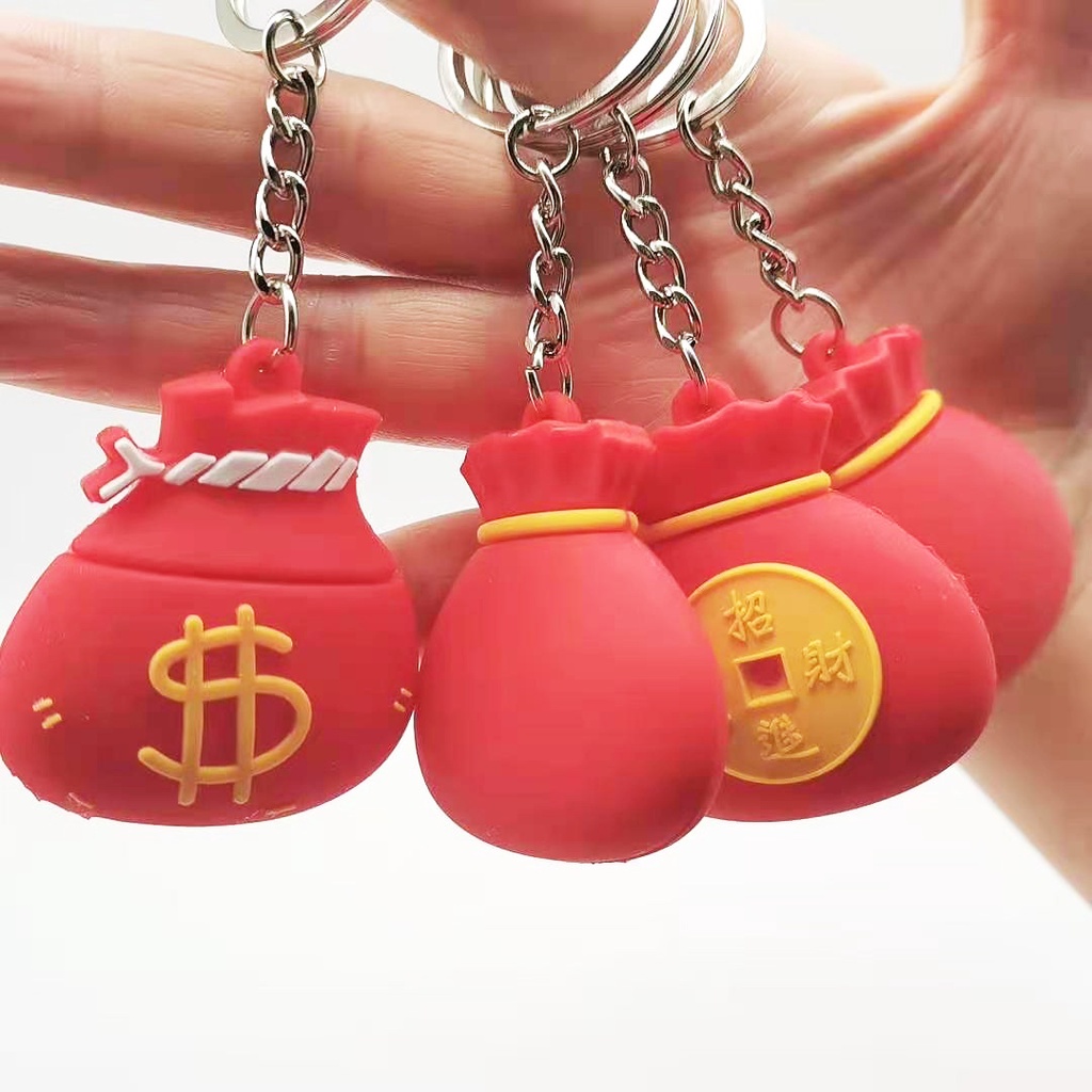 Móc Khóa Chúc Mừng Năm Mới May Mắn