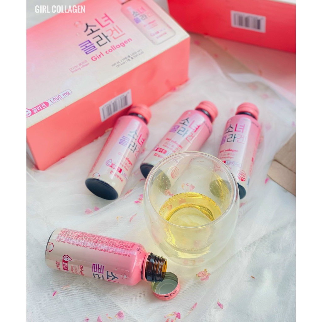 Nước uống Girl Collagen Hàn Quốc 100ml x 10 lọ - PHUONGANHOUSE