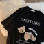 Áo Thun Tee Nam Tay Lỡ HappyFamily In Hình Chú Gấu UNTOBE JHCDTUR Cotton 100 Cao Cấp