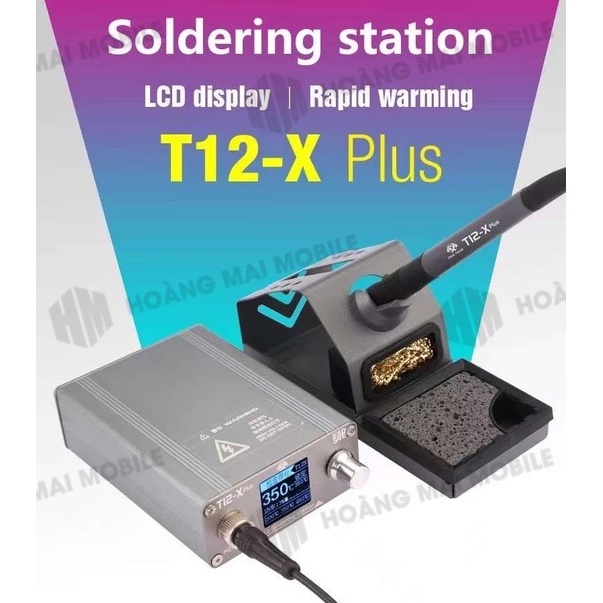 Máy hàn cầm tay phù hợp mũi hàn T12 OSSTEAM T12X