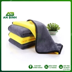 Khăn Lau Xe Hơi Chuyên Dụng - Khăn 2 Lớp Lau Xe Ô Tô, Xe Hơi Siêu Thấm