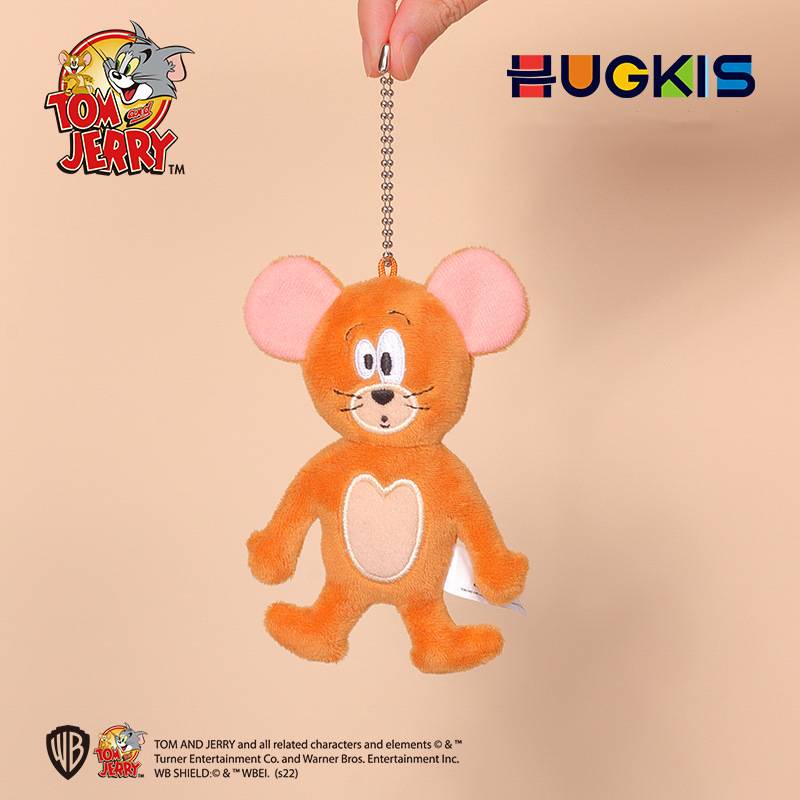 PS1 Tom và Jerry Sang Trọng Búp Bê Móc Khóa Mèo Chuột Đồ Chơi Nhồi Bông Quà Tặng Cho Bé Gái Túi Mặt Dây Chuyền Hoạt Hình Búp Bê Cho Trẻ Em SP