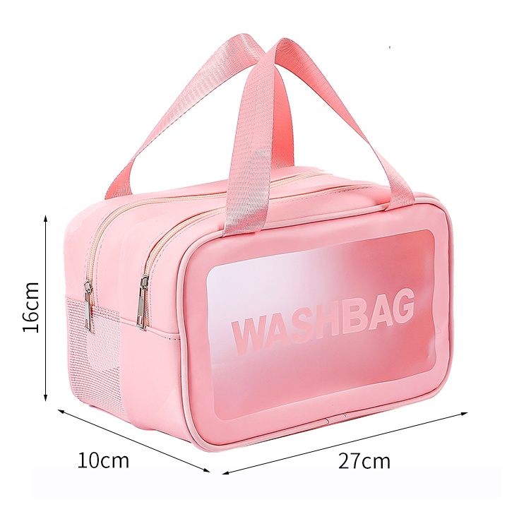 Ảnh Túi Đựng mỹ Phẩm Hai Ngăn Bamozo Washbag Có Tay Cầm Tiện Dụng 2