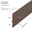 DWEL Seal Strip Blackout Strip Tủ quần áo Seal Chống côn trùng Tự dính