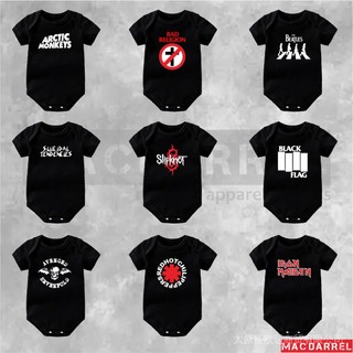 Jumper Baby Band metal Quần áo bé trai, rock, Music Deadsquad, Burgerkill, Megadeth, Greenday, Scorpions, Avenged M5JS