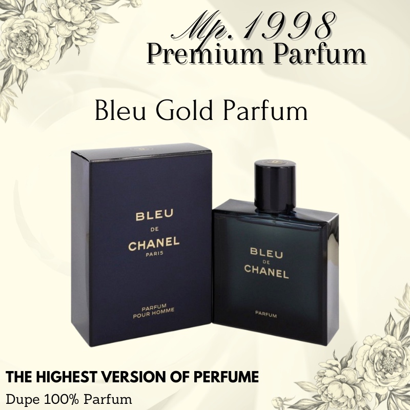 Bleu de cheap chanel parfum gold