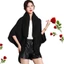 CAST Giả Lông Thú Cổ Áo Khoác Thời Trang Váy Dạ Hội Sang Trọng Quấn