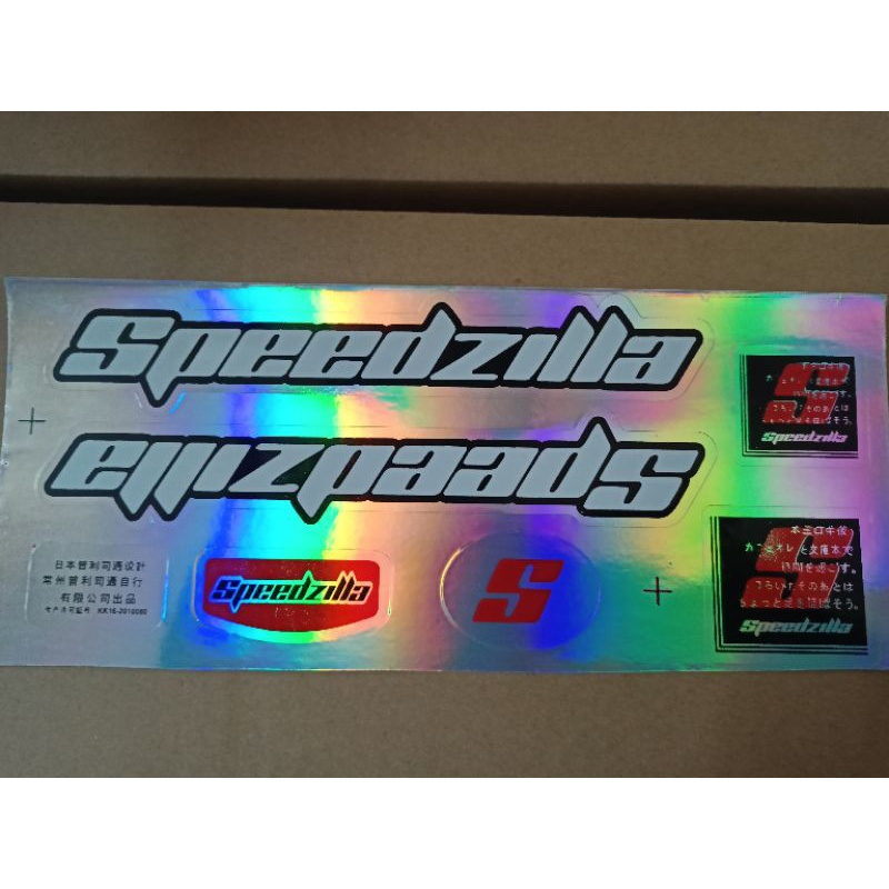 Bộ tem xe đạp hiệu Speedzilla mới | Shopee Việt Nam