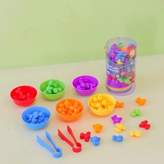 Đồ Chơi Giáo Dục Nhận Thức Sớm Hình Gấu Koalas Nhận Biết Phương Tiện Montessori Cho Trẻ Em 1-3 Tuổi