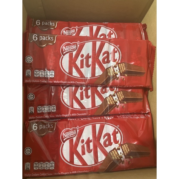 Bánh Sôcôla KitKat 6 Thanh Trà Xanh 6 Thanh 17g | Shopee Việt Nam