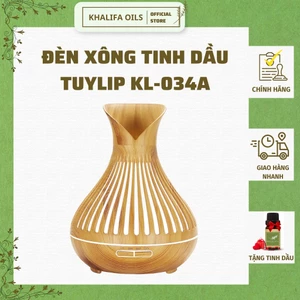 Máy Khuếch Tán Tinh Dầu Tuylip KL-034A Khalifa Dung Tích 500ml Tạo Hơi Sương Tăng Độ Ẩm Tặng Kèm Tinh Dầu