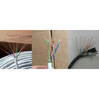 DÂY MẠNG CAT5E Bấm Sẵn 2 đầu 10m 15m 20m 25m 30m 40m 45m 50m - Dây Cáp mạng lan chính hãng