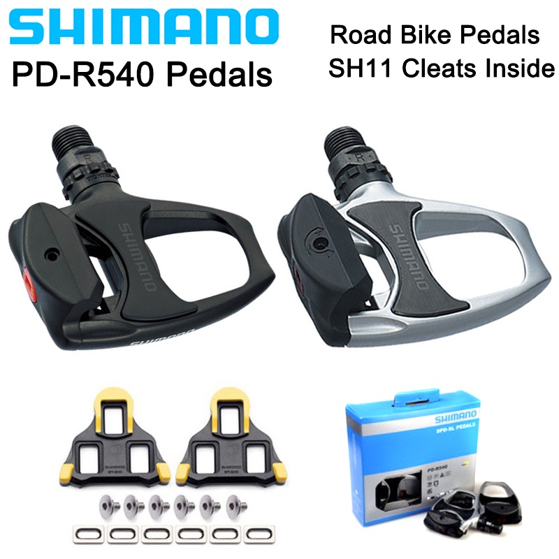 Bàn Đạp SHIMANO SPD-SL PD-R540 Chuyên Nghiệp SH11 | Shopee Việt Nam
