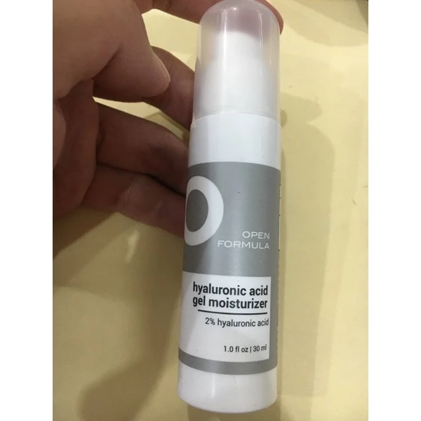 Công thức mở Hyaluronic Acid 2% Gel dành cho da bị mụn và dưỡng ẩm bền vững. Kem dưỡng ẩm không chứa dầu Pure Hydratin — ảnh 1
