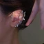 THI Thời Trang Lấp Lánh Pha Lê Ear Cuff Không Cần Kẹp Bông Tai Thanh Lịch Kẹp Tai Cho Nữ Tinh Tế Vòng Đeo Tai Trang Sức Cưới VN