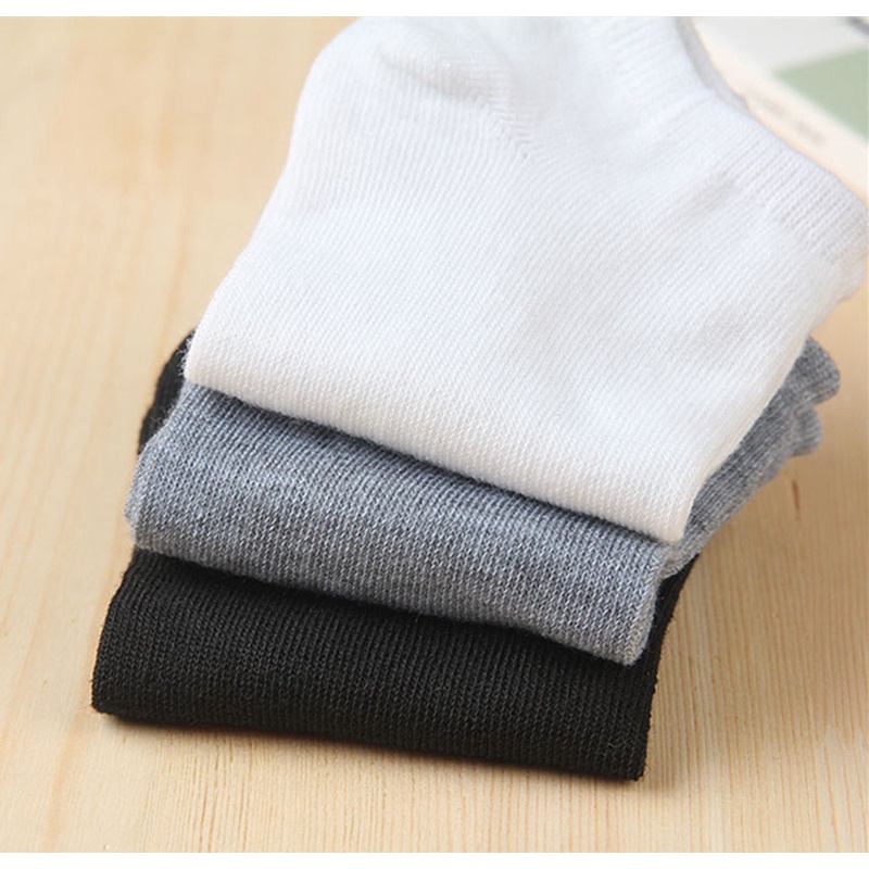 Combo Đôi Tất Nam Cổ Ngắn Công Sở, Vớ Nam Cổ Thấp Sợi Dệt Cotton Co Dãn ZANABRA T054