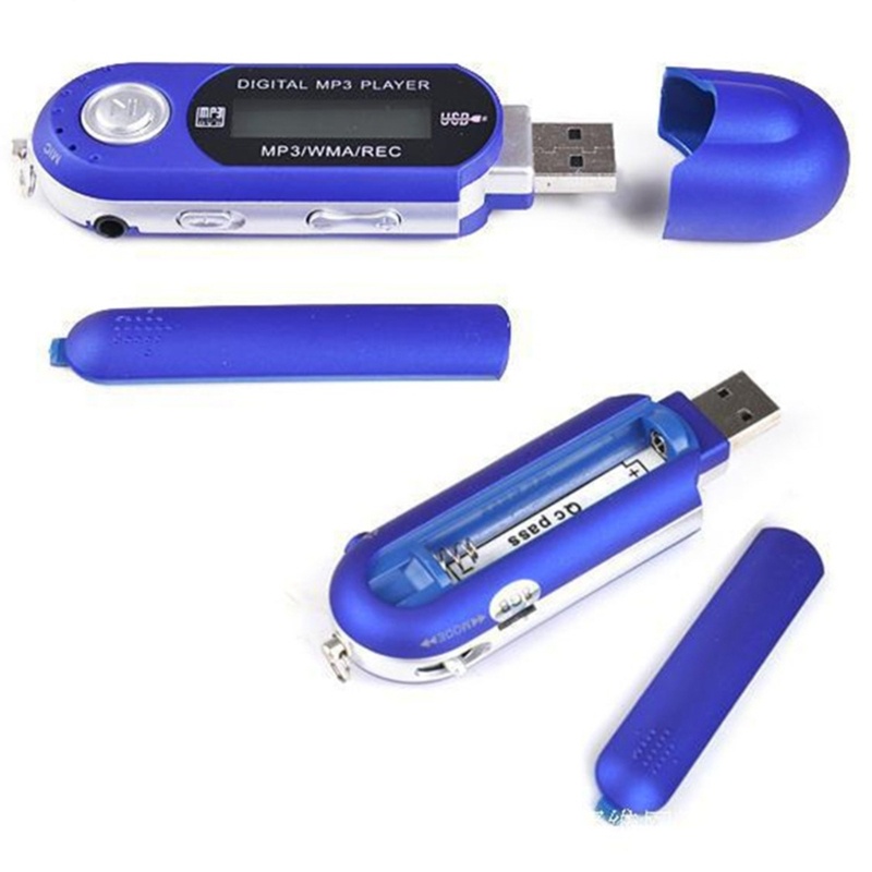 Máy Nghe Nhạc MP3 USB Đa Năng Chạy Bằng Pin AAA