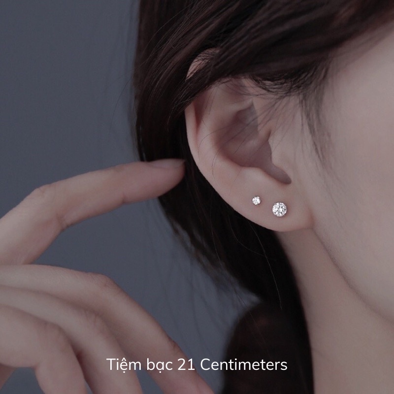 Ảnh Khuyên tai bạc Diamond, Khuyên tai Tiệm bạc 21 Centimeters 2